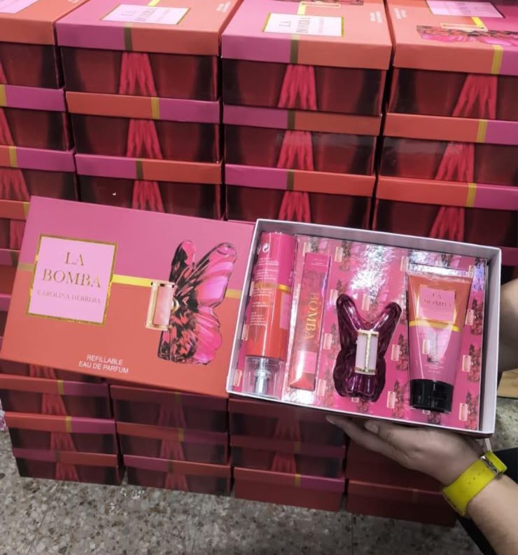 SET 100 ML. LA BOMBA CAROLINA HERRERA
